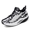 2085 Женские дышащие низкие кроссовки Flyknit на качающейся подошве - Повседневные кроссовки для походов и бега Весна/Лето.