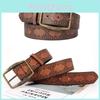 Vintage Retro Pu Leather Waist Belt For Women Summer Fashion Casual Y2k Style