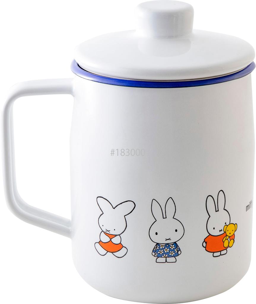 Fuji Enamel Miffy 70th Anniversary Oil Pot, 1.0L, MF70-OP10L