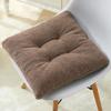 Extra Thick Fluffy Velvet Cushion Pad for Long Sitting - Large Round Chair or Floor Mat