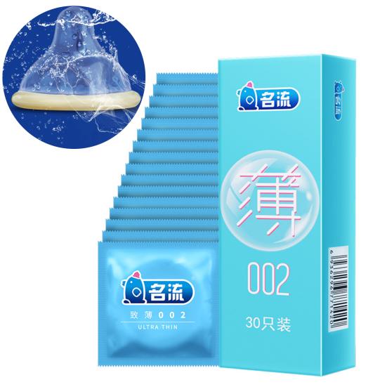 30Pcs/Box Condom Natural Soft Moist Couple Adult Sex Toys G-point Condoms for Bedroom