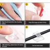 Practical Fastener Self-adhesive Buckle Line Cable Clip Cable Clamp Fixer Holder Wire Management