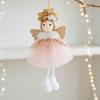 Soft Christmas Dress Girl Pendant Cartoon Christmas Tree Hanging Decoration  Party Favors