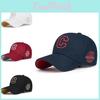 Letter C Embroidery Baseball Hat Wind Protection Peaked Caps Breathable Gift
