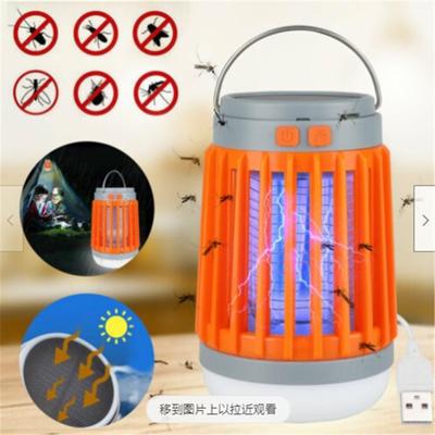 Солнечная Usb лампа от комаров, электронная ловушка для насекомых, портативный репеллент от насекомых