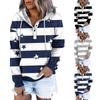 Women's Casual Fashion Long Sleeved Top Printed Round Neck Printed Hoodie