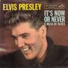 7-дюймовая пластинка ELVIS PRESLEY Its Now Or Never A Mess Of Blues 477777 RCA Victor 1960 США Рок Б/у