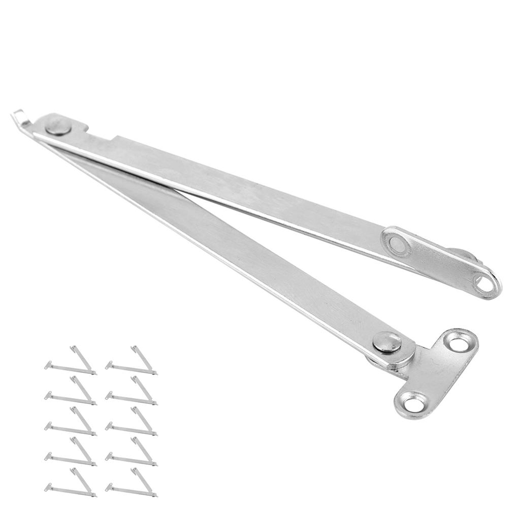 10 шт. Подъемная стойка для двери шкафа, держатель для крышки, опора для петли