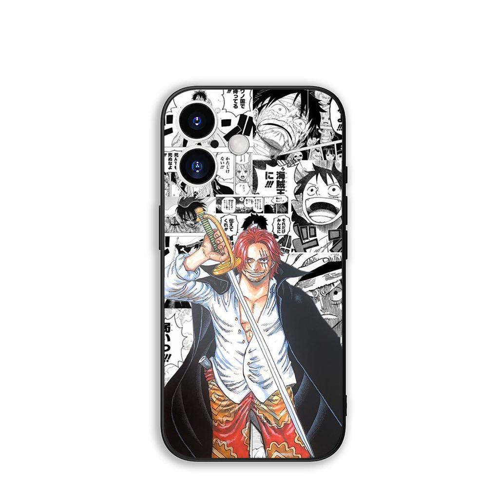 Anime Shanks Luffy One Piece for Motorola Moto G54 G05 G24 G55 G75 G85 G15 G57 G86 Power Edge 50 30 Ultra Fusion neo Pro Case