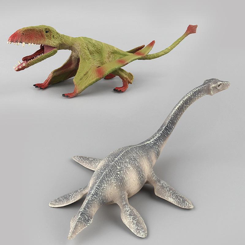 Realistic Dinosaur Action Figure Simulation Plesiosaur Pterosaur Mosasaurus Figurine Model For Boys Gifts
