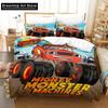 Комплект постельного белья с 3D-принтом Blaze N Monster Machines, пододеяльник с рисунком, двуспальный, двуспальный, двуспальный, для взрослых мальчиков, постельное белье, пододеяльник
