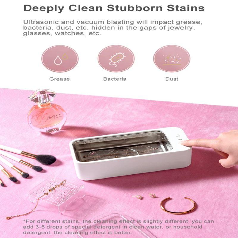 Xiaomi YOUPIN Lofans CS-602 Ультразвуковая чистящая машина Коробка Высокочастотная вибрационная мойка Очиститель для мытья ювелирных изделий, очков, часов