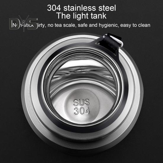 500/750/1000/1500 мл термокружка с нескользящим дном, портативная спортивная изолированная прямая чашка с широким горлышком