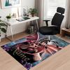 Custom Name Dark Printed Carpet, Rug for Office Chair Living Room Bedroom Kitchen Room Decor Gifts.