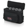 GATOR Microphone Case GM Microphone Series GM-4 (4 Microphone Storage Type)