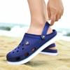 2024 New Fashion Sandals Men 2 Slippers Soft Bottom Beach Sandals Men  Sandals Comfortable Breathable Ankle-Wrap EVA