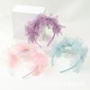 Tulle Headband Lovely Princess Wear Photo Booth Props for Christmas Party