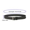 Hole Double Grommet Hole Rivet Y2K Style Belts Men Waist Belts Women Waist Belts Korean Waistbands