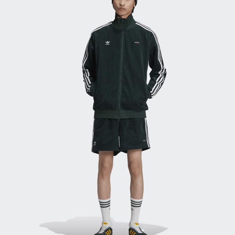 adidas Вельветовый спортивный топ X Noah Green Night Мужские топы HC4309
