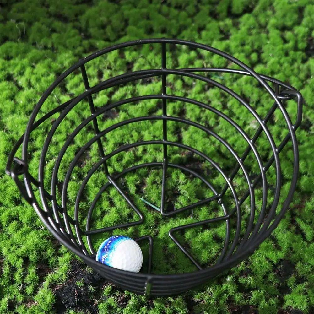 Stainless Steel Golf Ball Basket Large Capacity Golf Carrying Bucket Durable Storage Basket