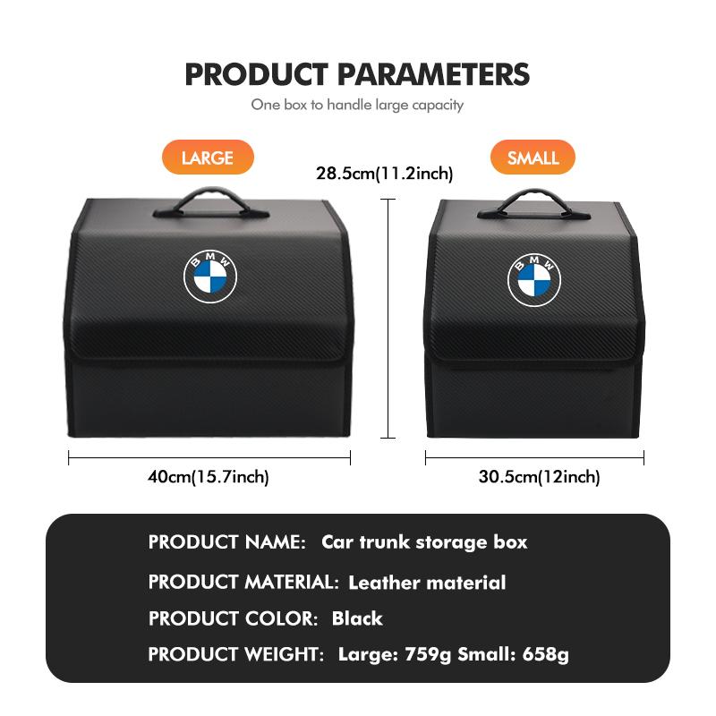 Car Organizer Trunk Storage Box Large Capacity Multiues Tools For BMW X3 X5 M5 M3 E46 E90 E60 F10 E39 F30 E36 G30 E87 E70