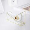 Rust-proof Manual Tape Cutter Non-slip Tape Storage Organizer Stylish Desktop Tape Holder  Home