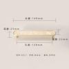 Nordic Flat Shell Cupboard Handles Kitchen Cabinet Pulls Drawer Knobs Dresser Furniture Knobs Dooroom Pulls Wardrobe Handles