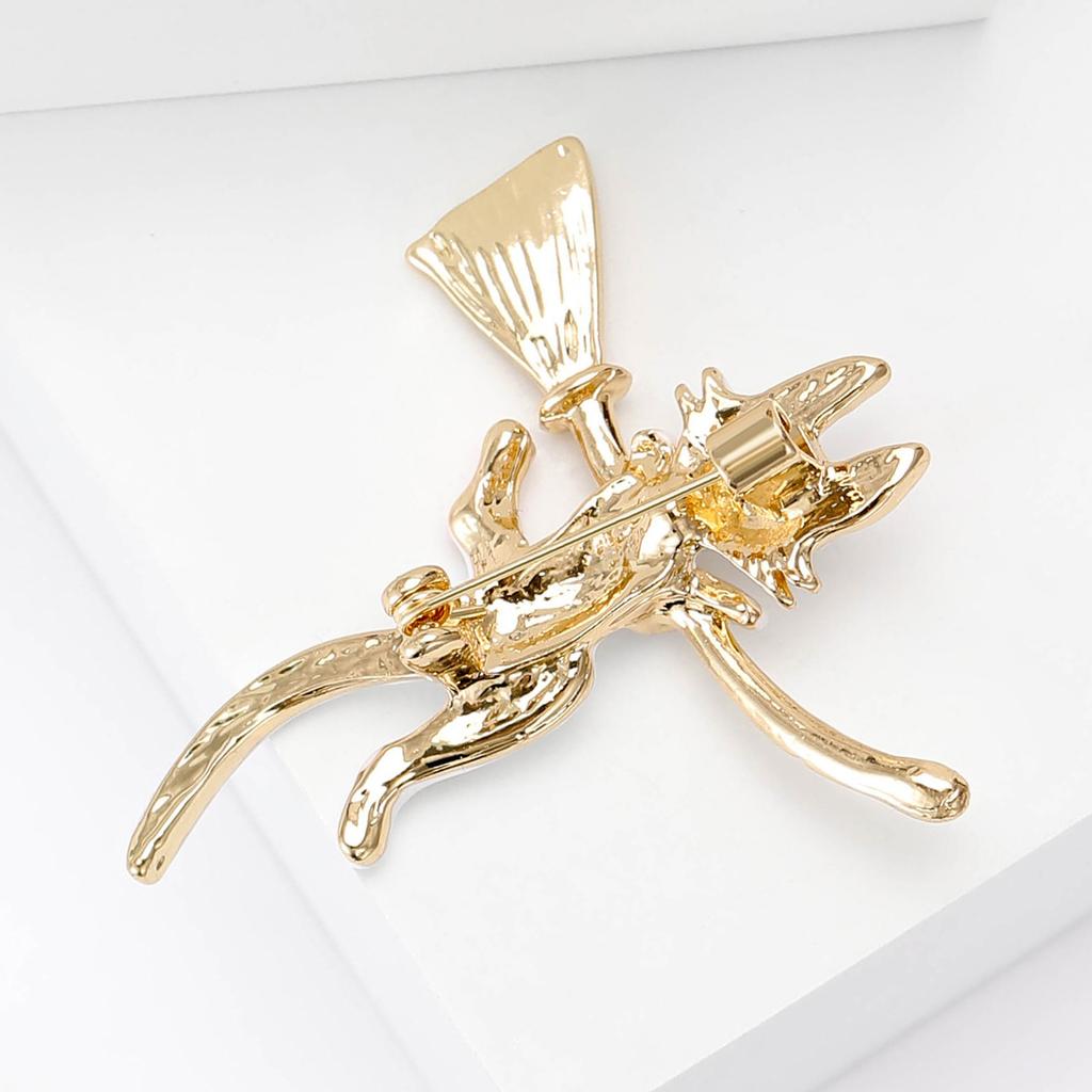 Эмаль капельная метла кошка брошь модная булавка в виде животного женская одежда корсаж ювелирные изделия подарок