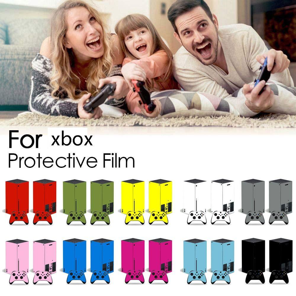 Full Set Decal for Xbox Series X Protective Film Sticker Protective Cover Game Console Decor