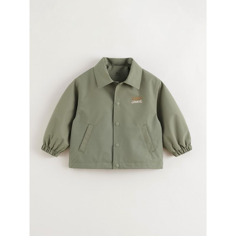 Waterproof, Windproof, and Stain-Resistant Mark Jenny Boys' Outdoor Camping Little Squirrel Jacket Baby 2026 Spring New Model 250086