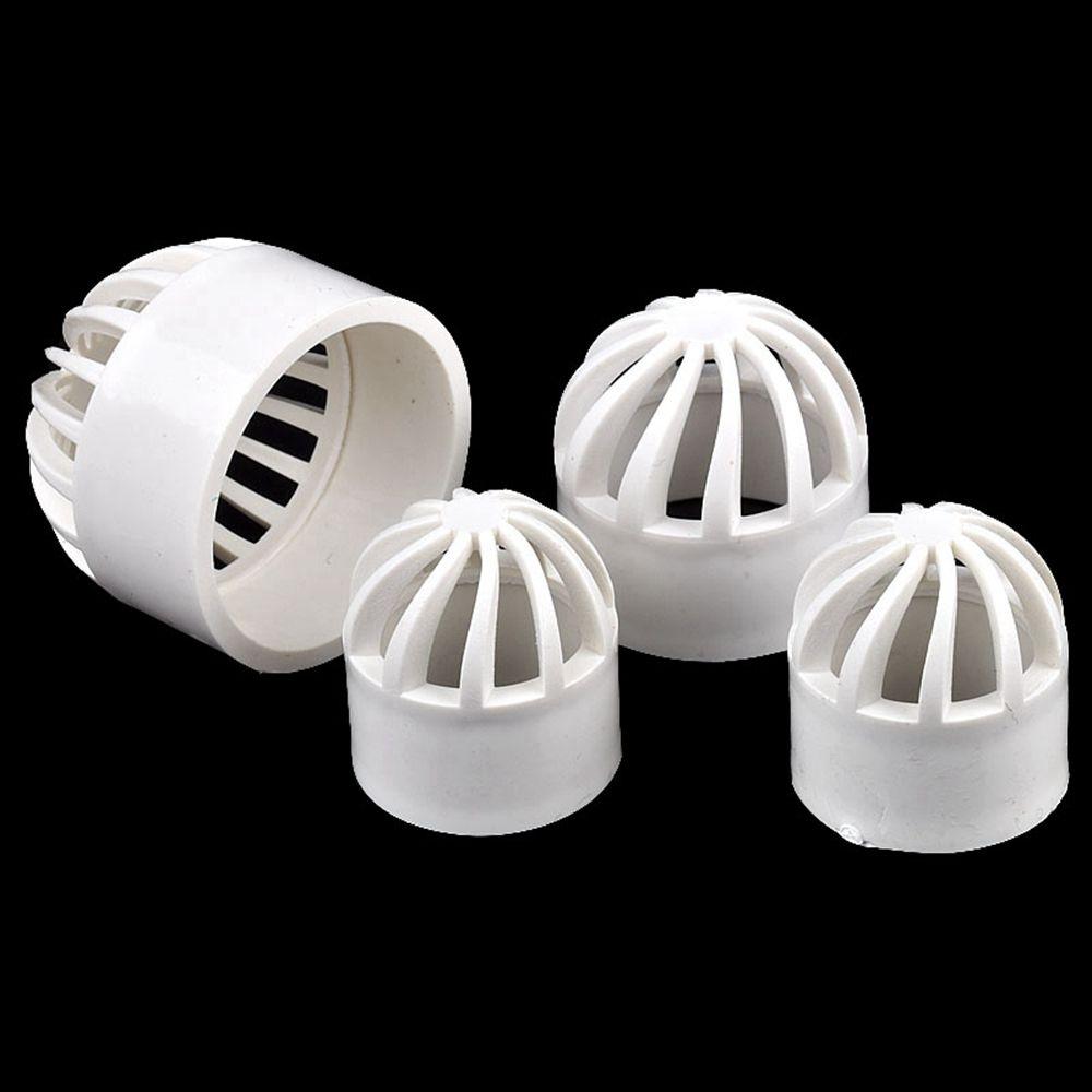 Round Fish Tank Net Filter Pipe Air Duct Vent Cover Water Tank Hood Guard Mesh Breathable Cap