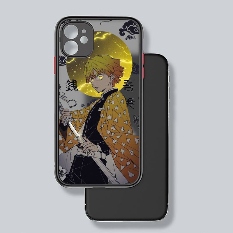 Чехол для телефона Demon Slayer Blade с комиксами и открытками для iPhone 11 12 13 pro XS MAX 8 7 Plus X SE 2020 XR