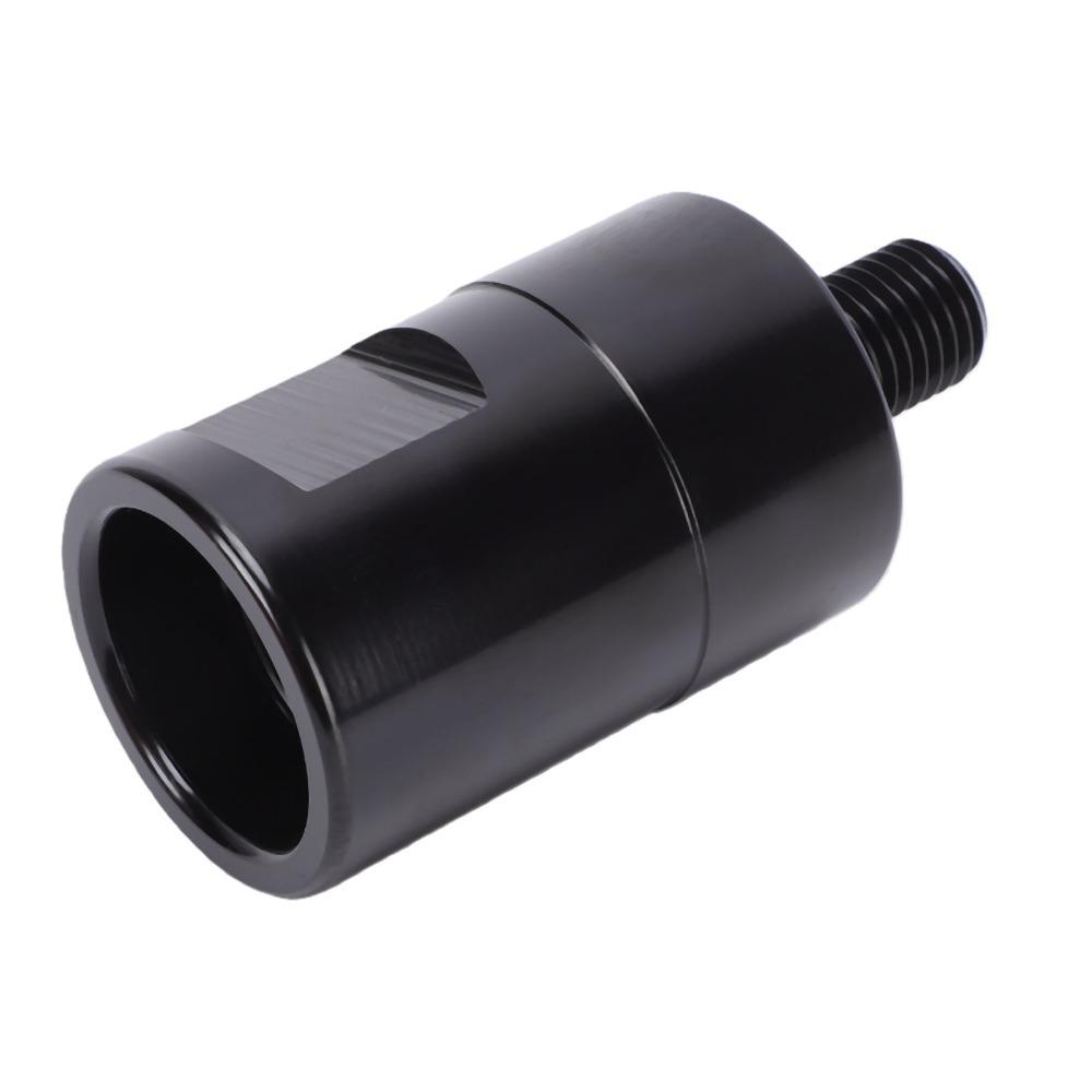 Black Core Drill Shaft Adapter Durable Core Bit Adapter Jobsite Drilling Setup