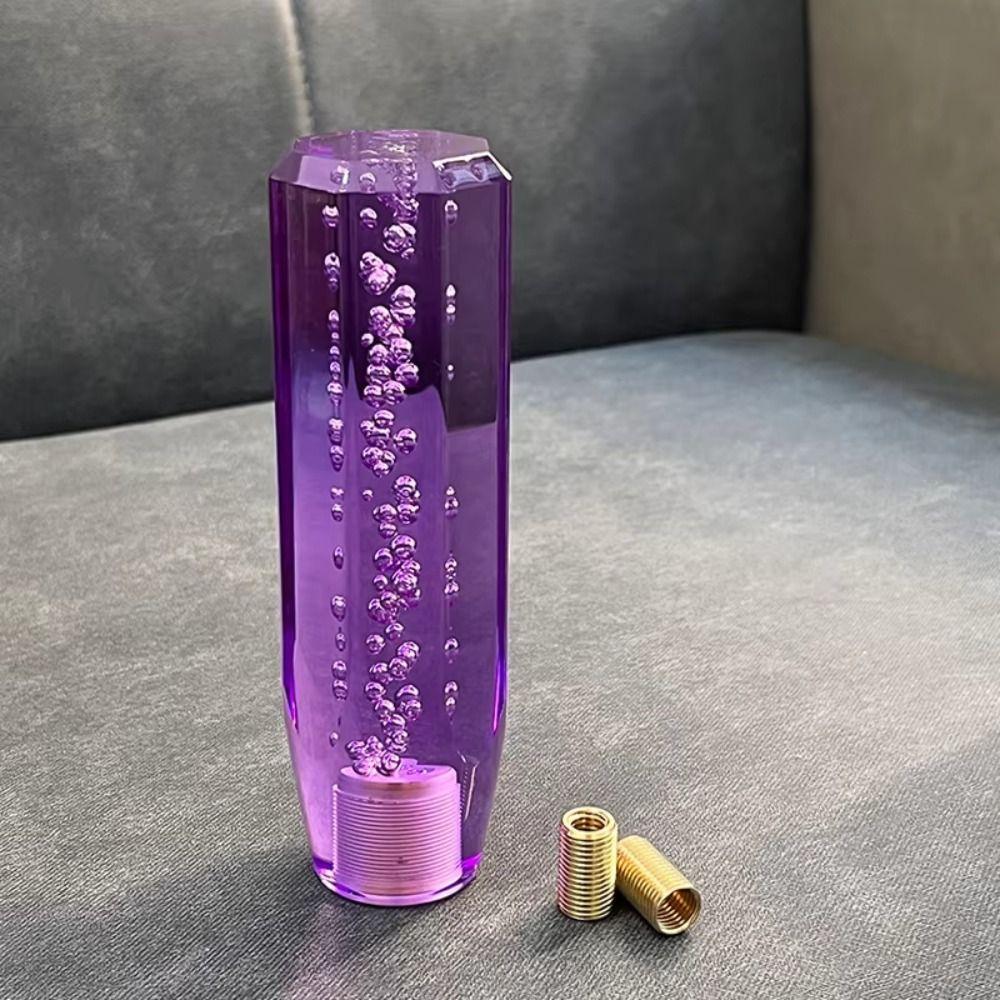 Прозрачная ручка переключения передач в виде пузыря, хрустальная ручка переключения передач, ручка переключения передач для механической коробки передач, универсальная для автомобиля