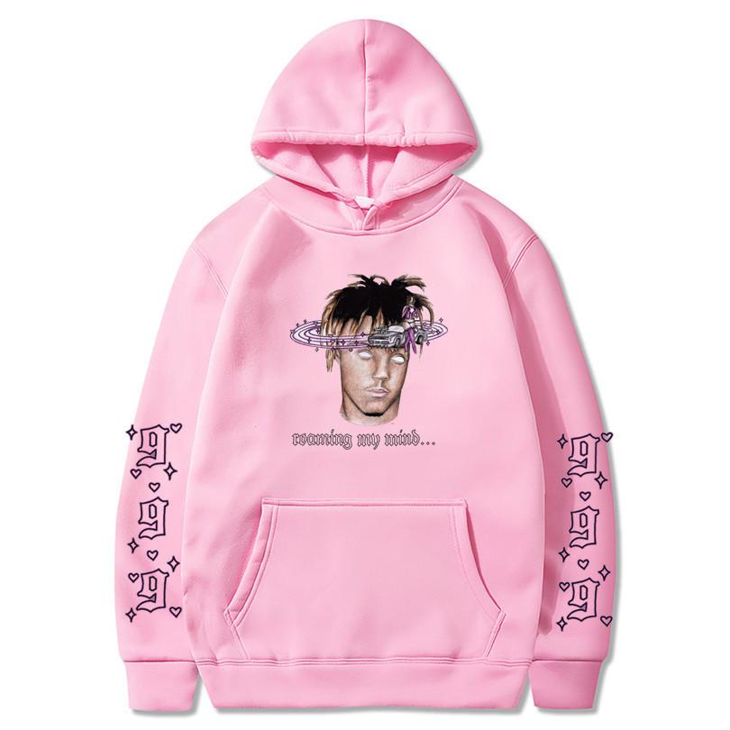 New rapper juice wrld same sweater loose men's and women's hooded sweater