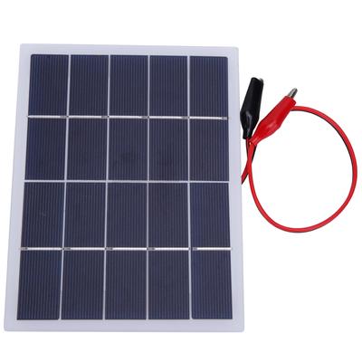 3W 5V Поликристаллический кремний DIY Солнечная панель Ламинированная плата Аккумуляторная пластина