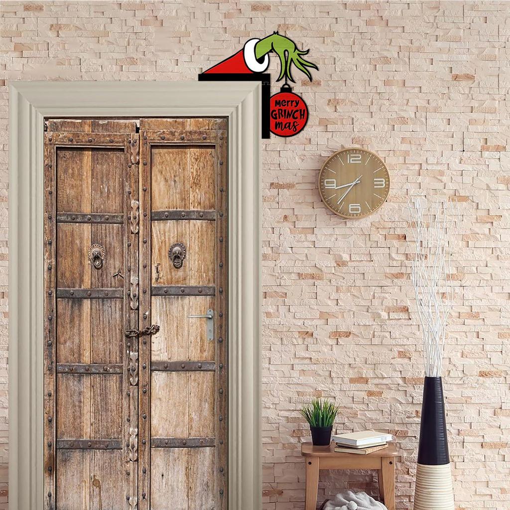 Рождественские дверные украшения Дверные угловые украшения Рождественское украшение дверной рамы