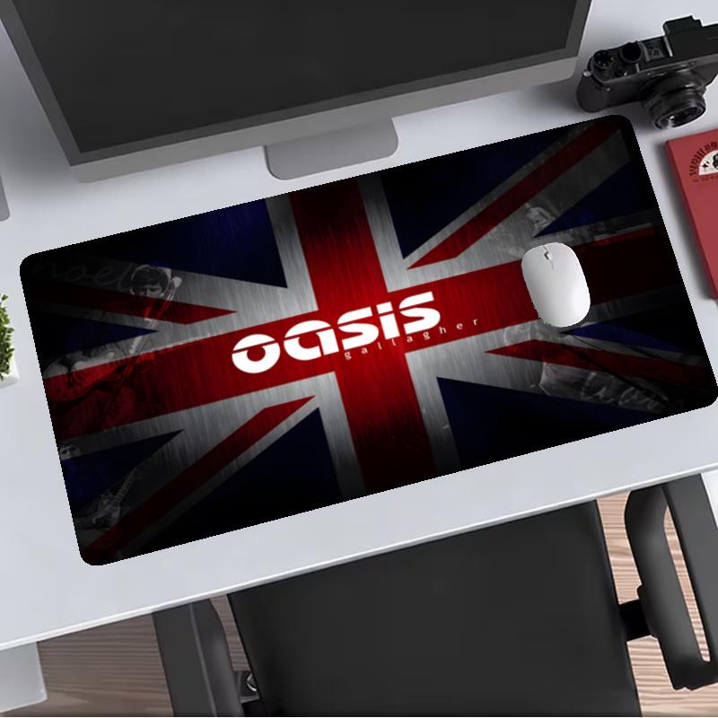 oasis Extended Gaming Mouse Pad with Stitched Edges NonSlip Rubber Base Waterproof Desk Mat for Computer Laptop Office Gaming