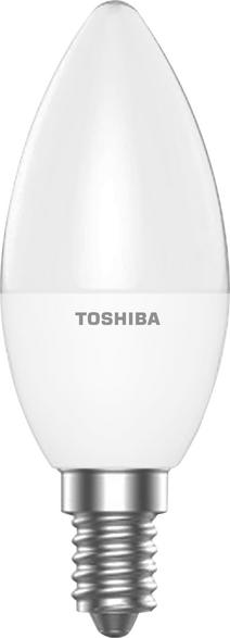 Toshiba essential c37 led bulb 470lm 4.7w 2700k e14