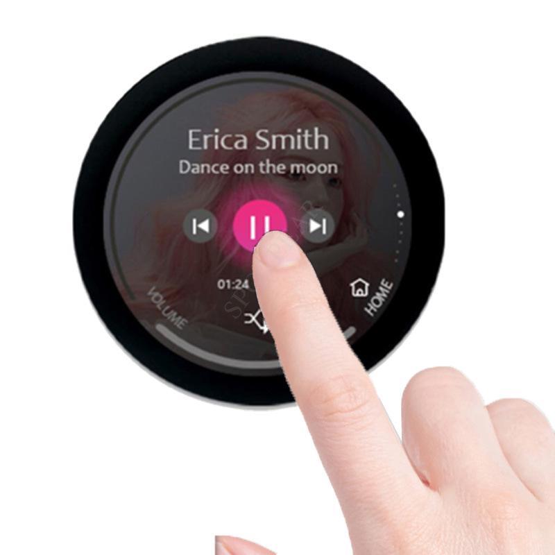 1.28" Circular LCD Development Board with Touchscreen, ESP32-C3 Microcontroller, WiFi, Bluetooth, and Technical Support