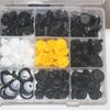 150Pcs Car Door Panels Bumper Cover Fender Automotive Plastic Fasteners Boxed Kit Auto Fastener Clips Set Auto Fasteners
