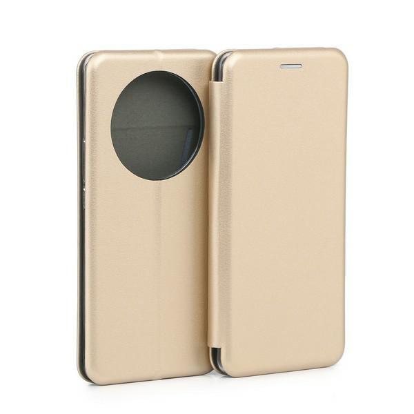 Etui z klapką do Honor Magic6 Lite Beline Złote