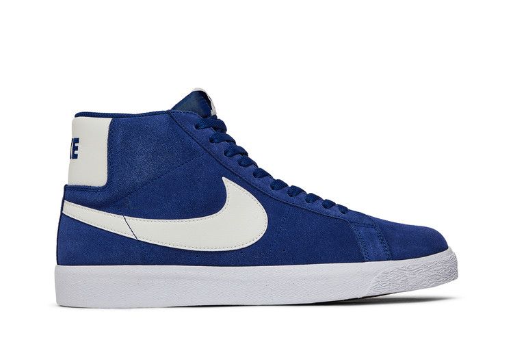 Men's Sneakers Nike SB Blazer Mid Royal Blue White Royal Blue/White