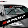 1 шт. Автомобильная передняя наклейка на коробку передач SPORT Креативные DIY буквы Украшение лобового стекла автомобиля Самоклеящаяся наклейка Автомобильные аксессуары для экстерьера