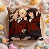 Чехол на подушку из аниме K-Kakegurui, для дома и автомобиля, многоцелевой, двусторонний, мягкий и прочный, для ежедневного использования