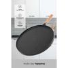 Double Sided Granite Casting Flatbread Pancake Grill Handle Removable Baked Grill Pastry Tray
