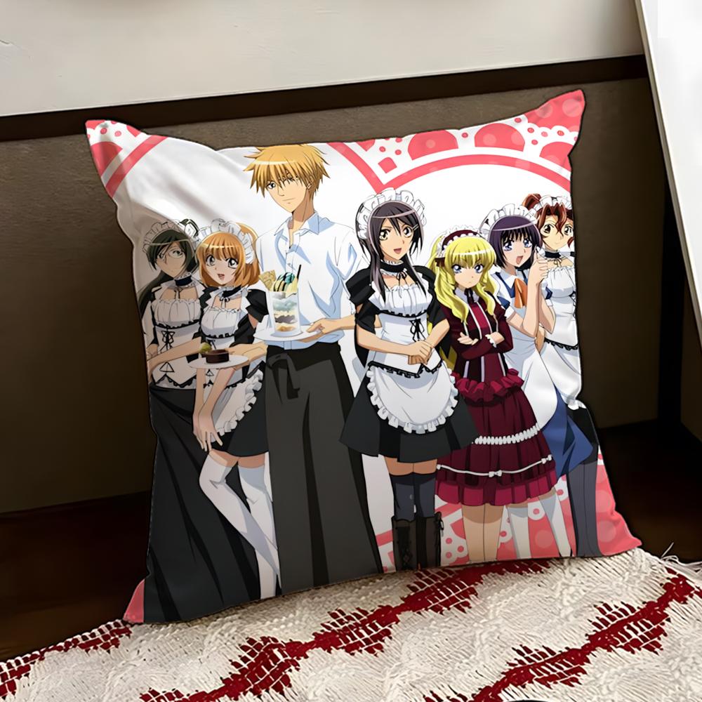 Подушка с аниме-принтом MMaid Sama, двусторонняя, мягкая, прочная, для дома, автомобиля, многоцелевая, для ежедневного комфорта