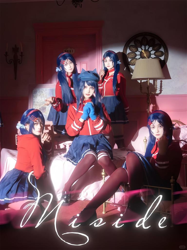 VTuber Cosplay MiSide Cosplay Costume VTuber Cosplay Mita Cosplay Costume MiSide Virtual YouTuber VTuber Cosplay S [NOKIJP] Mita-chan (Miside,