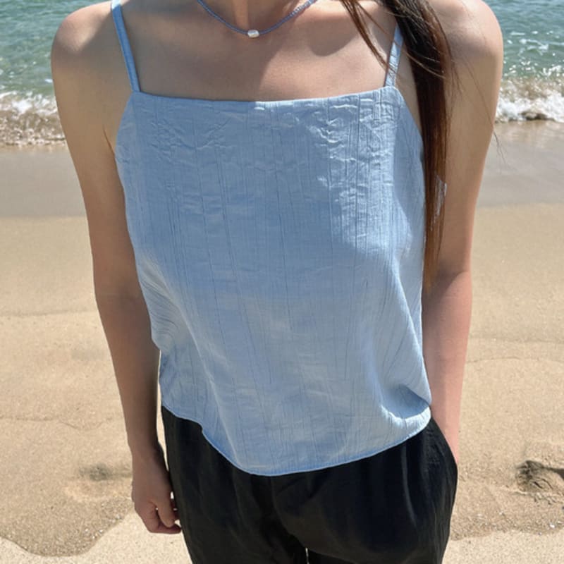 DEFINE OTHER 2nd Reorder_PEARL Glass Beads Necklace (Blue)