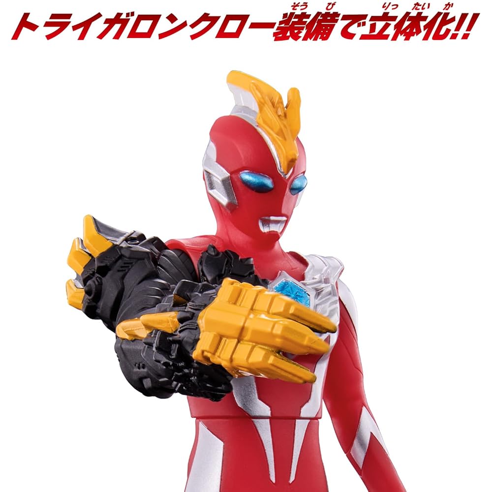 Bandai Серия Ультра Героев 109 Ультрамен Омега Тригалон Броня Фигурка